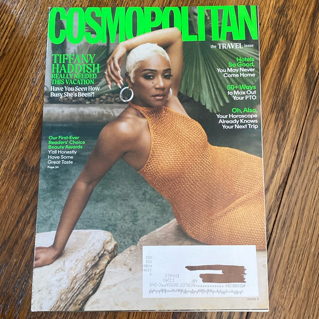 Cosmopolitan Magazine 2022 Issue 5 Tiffany Haddish The Travel Issue Cosmopolitan Magazine 2022 Issue 5 Tiffany Haddish The Travel Issue